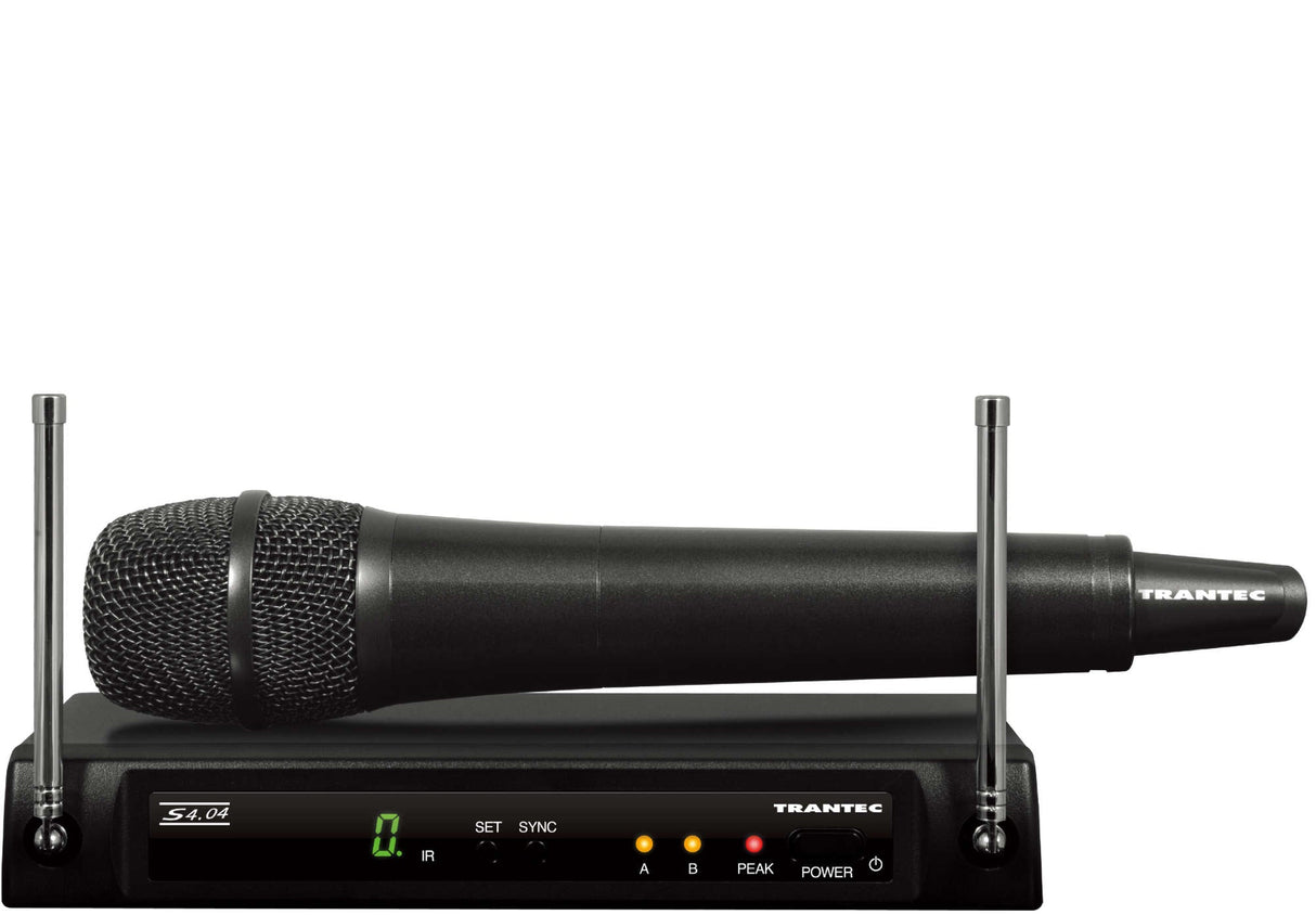 TOA S4.04-HD-AM RM4 Trantec S4.04 Handheld Mic Wireless Mic System