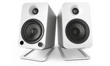 Kanto S4W Desktop Speaker Stands for Midsize Speakers - White