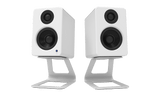 Kanto SE2W Elevated Desktop Speaker Stands for Small Speakers - White