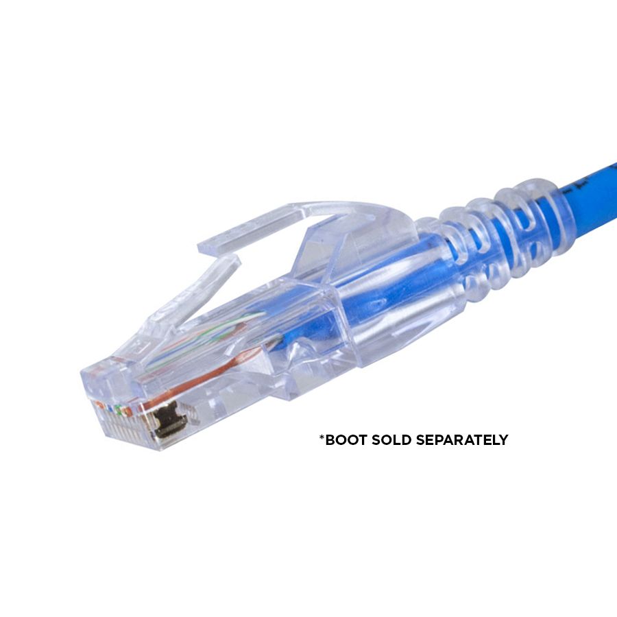 Simply45 S45-1500 Pass Through Blue Tint - Cat5e UTP - 100pc Jar