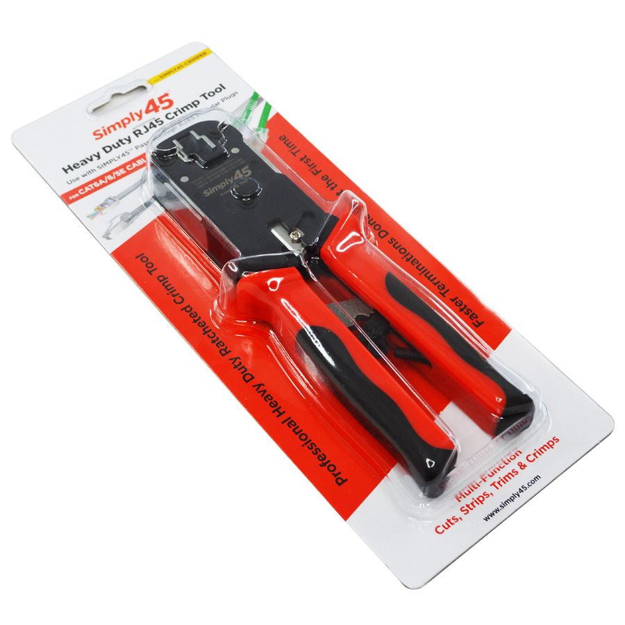 Simply45 S45-C100 Pass Through RJ45 Crimper