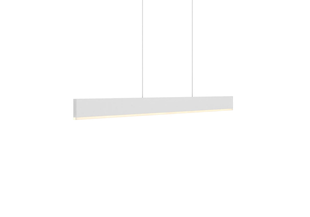 DALS 48″ Slim decorative modern pendant SPD48-3K-WH