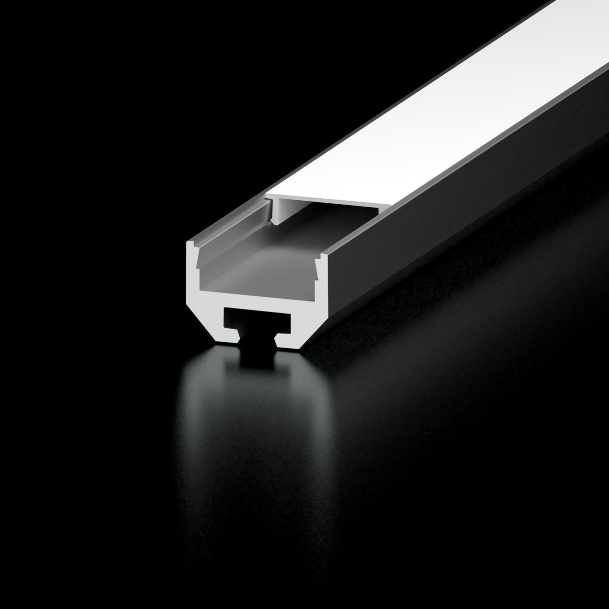 Diode Channel Bundle, SQUARE Channel Frosted Lens