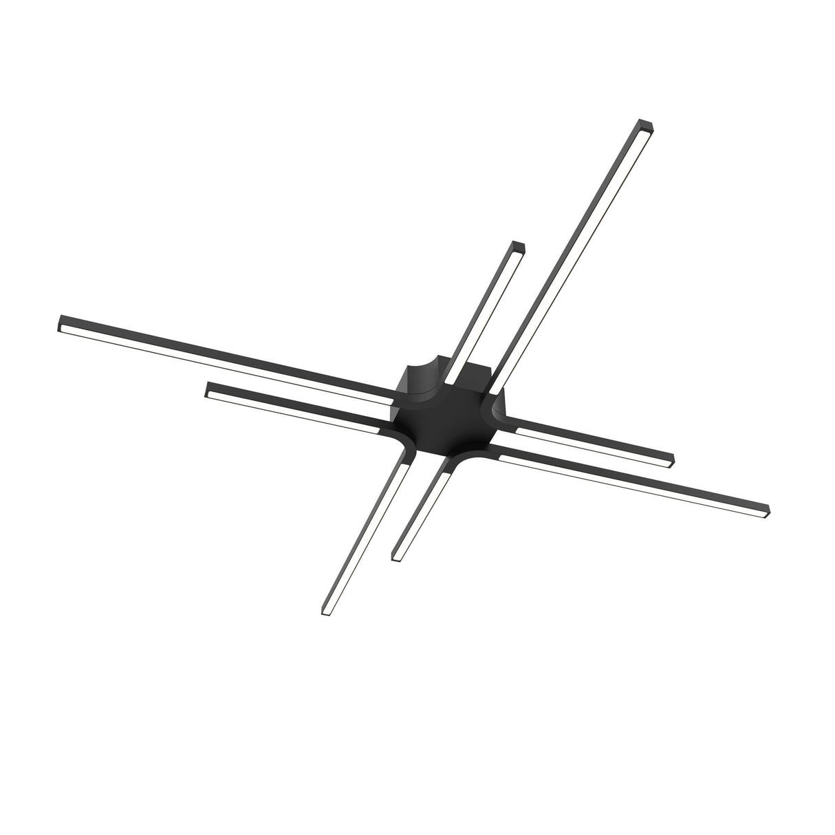 DALS 32″ 120V - 277V Star LED flush mount  STRFM-3K-BK