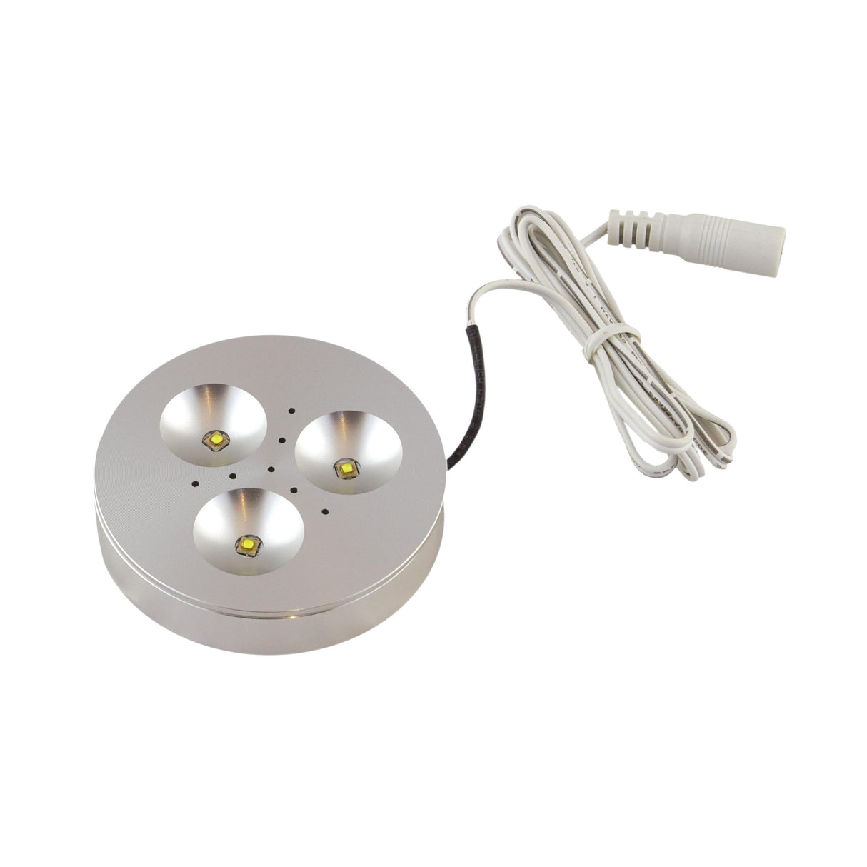 Diode TRIANT LED Puck Light - 12V, 6200K, 353 lm, 74 CRI, Brushed Aluminum