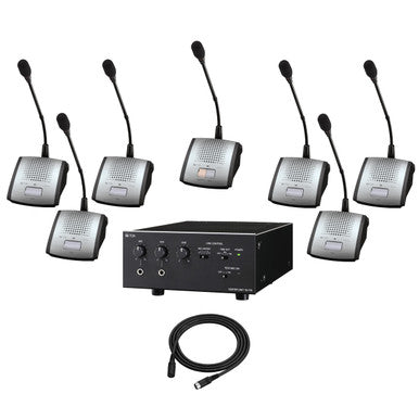 TOA TS-770 CU Central unit for TS-770 Series station TS-771, TS-772, and TS-775, making up a conference system