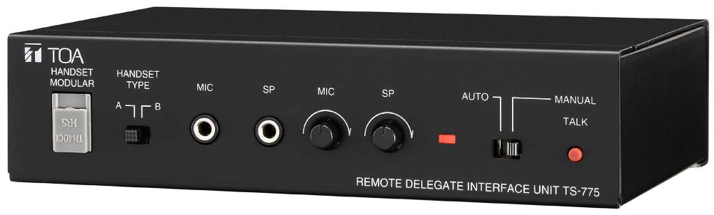 TOA TS-775 Remote Delegate Interface unit for TS-770 Series Conference System