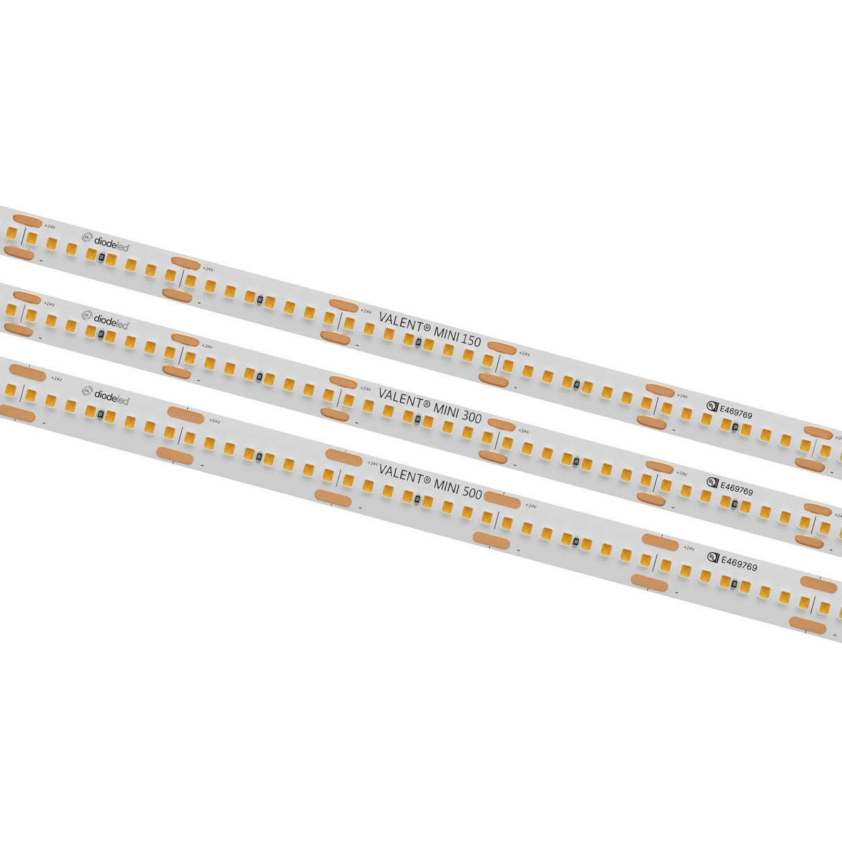 Diode VALENT MINI 90+CRI 8mm LED Tape Light, 24V