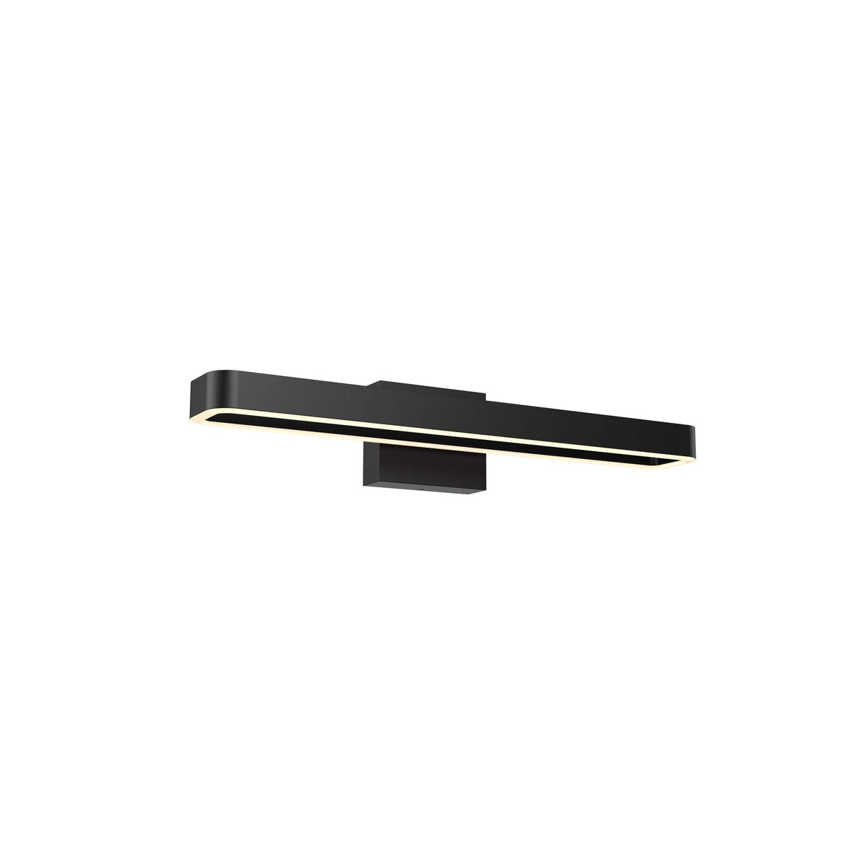 DALS Rectangular swivel vanity wall sconce  VSW24-CC-BK